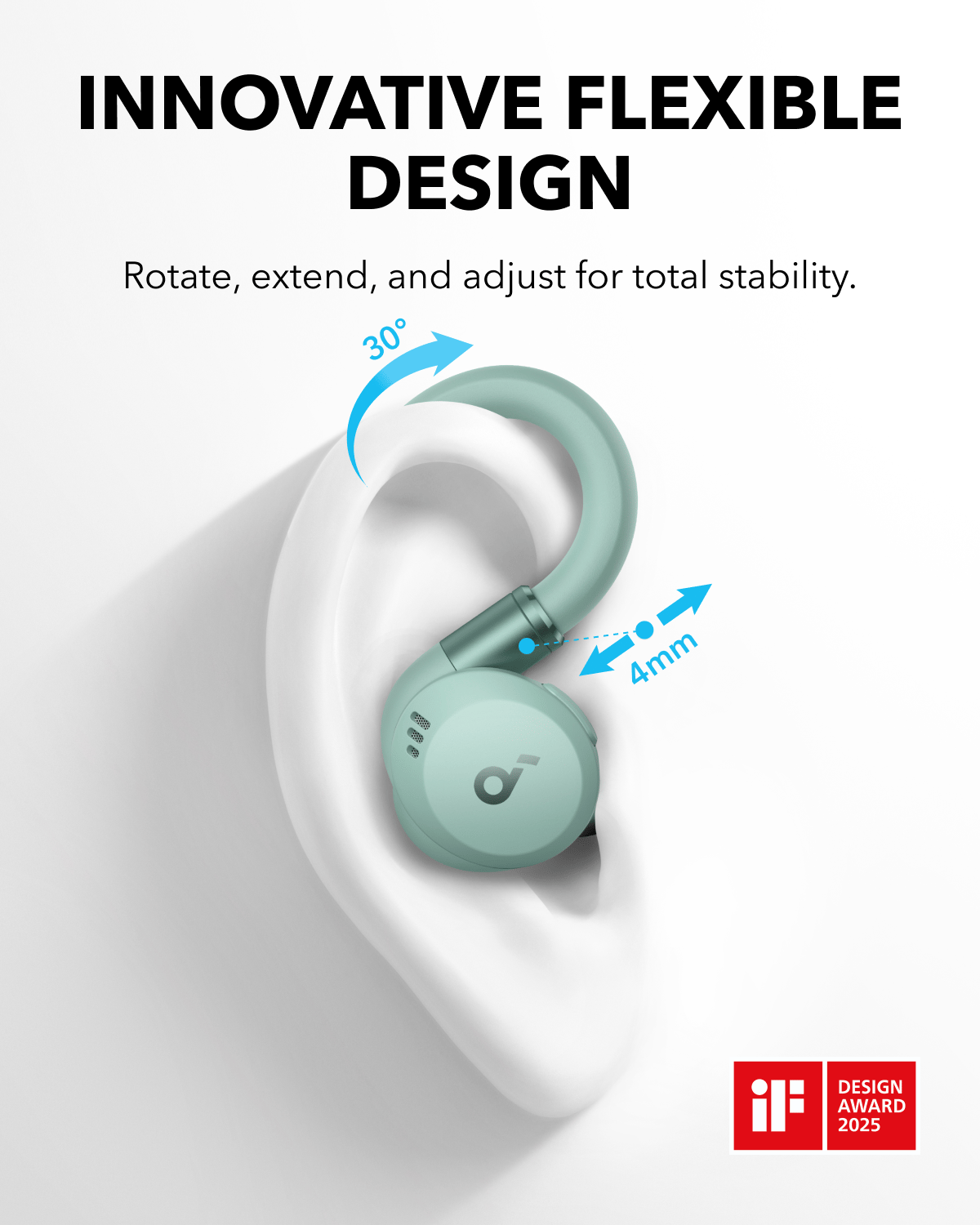 Soundcore Sport X20 Comfortable In-Ear Sport Earbuds with Hook's images