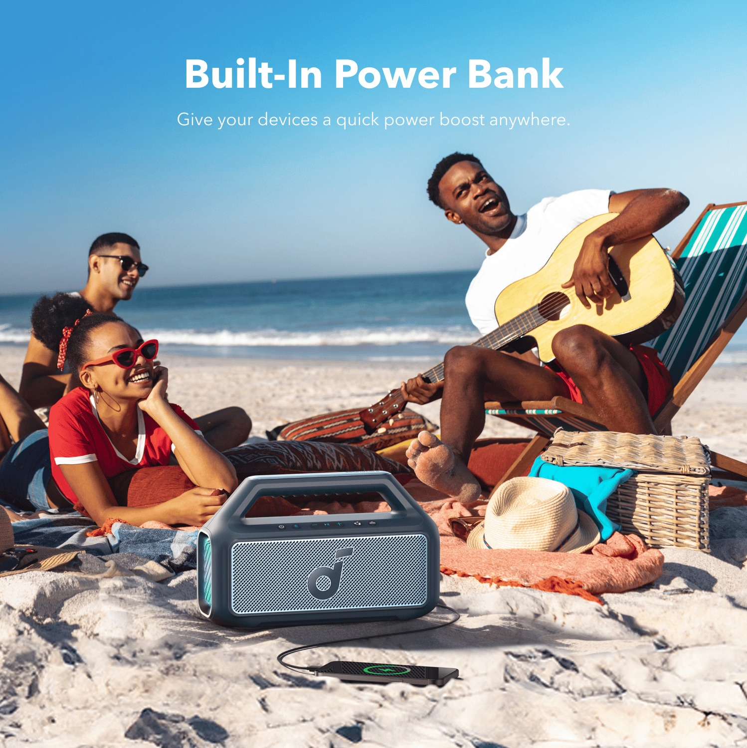 Soundcore Boom 2 Portable Bluetooth Speaker for Bass's images