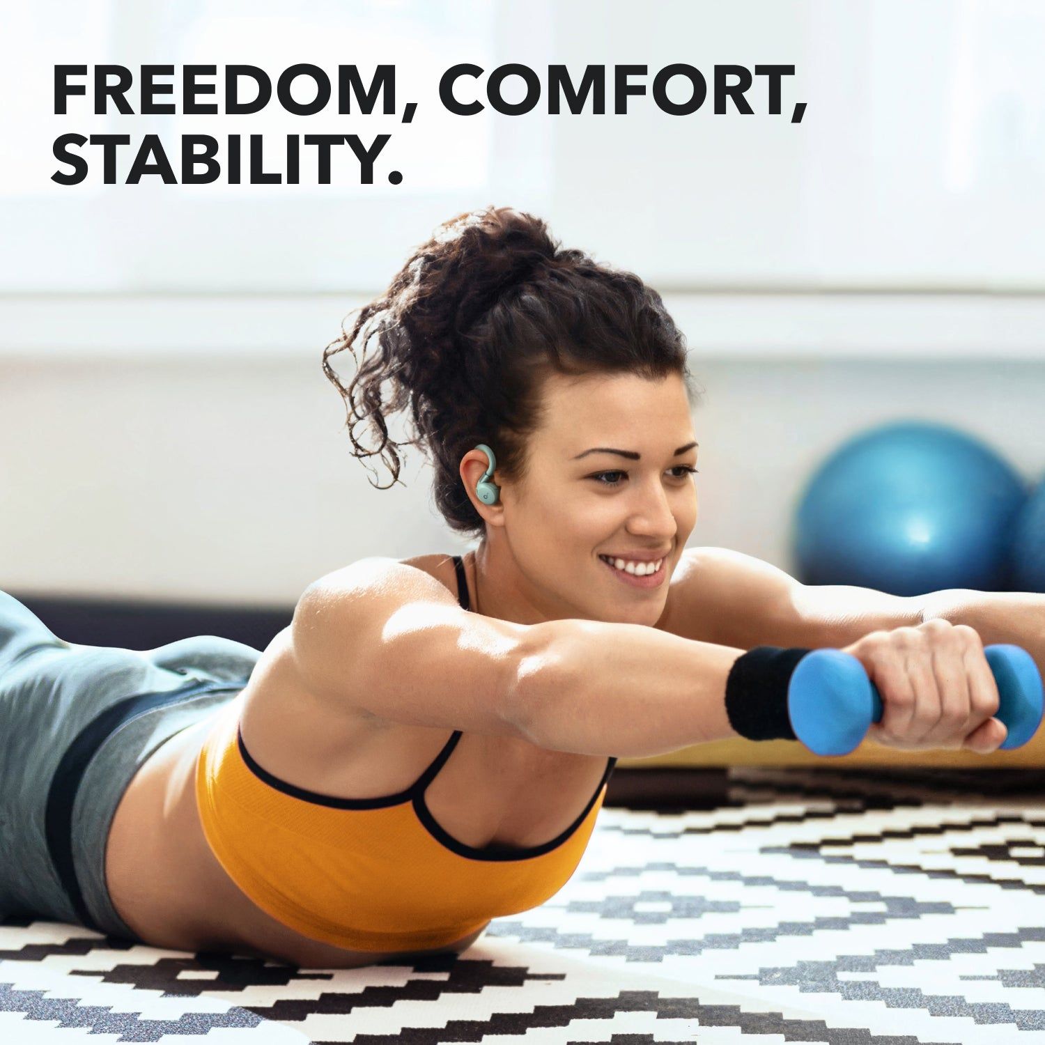 Soundcore Sport X20 Comfortable In-Ear Sport Earbuds with Hook's images