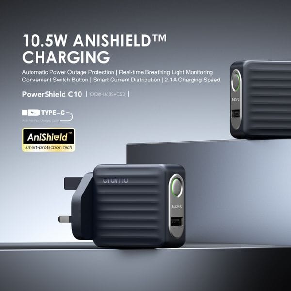 Oraimo PowerShield C10 10.5W Wall Charger Kit's images