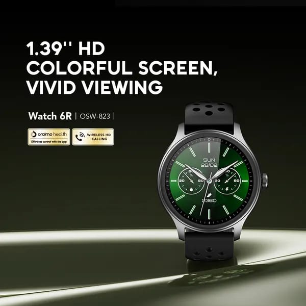 Oraimo Watch 6R IP68 Smart Watch image