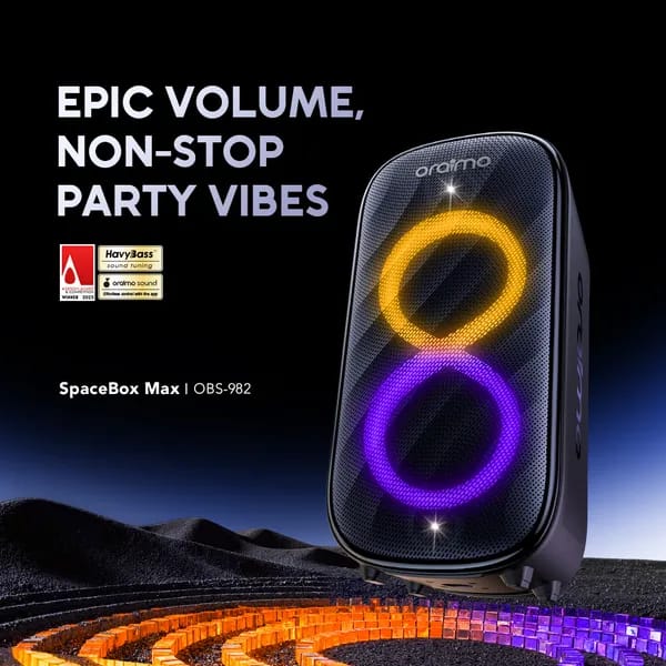 Newly released Oraimo SpaceBox Max 200W Auracast image