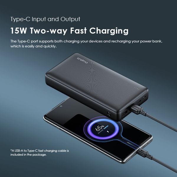 Oraimo Traveler 15 Flash 20000mAh 15W Power Bank's images