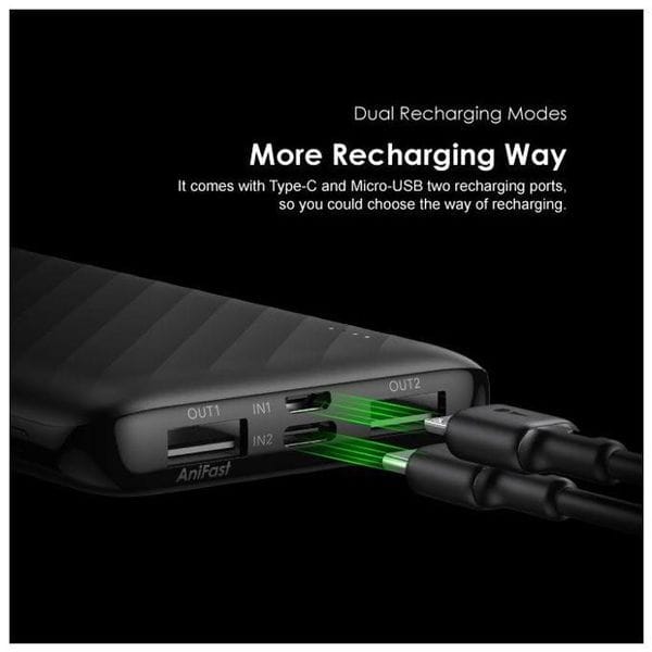 Oraimo Toast 10 Flash 10000mAh 12W Power Bank's images