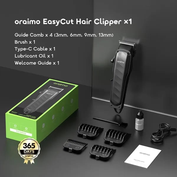 Oraimo EasyCut Super Powerful Adjustable Hair Clipper image