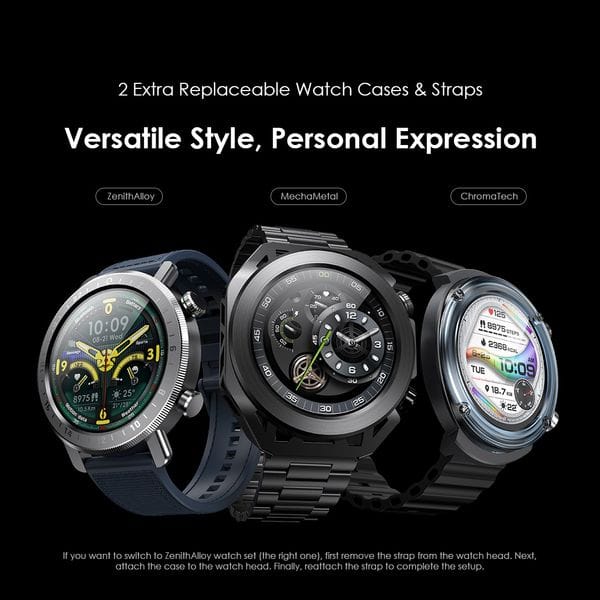 Oraimo Watch Pro X 1.43'' Amoled IP68 Smart Watch's images