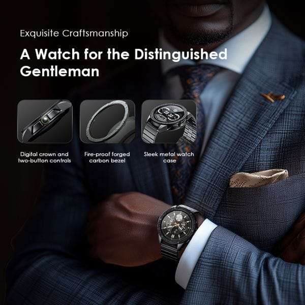 Oraimo Watch Pro NT 1.43" AMOLED AI Powered Smart Watch's images