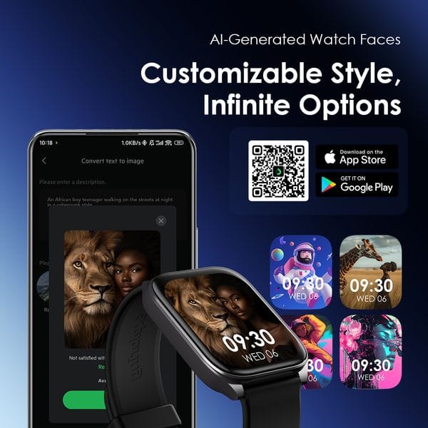 Oraimo Watch 5N 2.01'' TFT IP68 Smart Watch's images