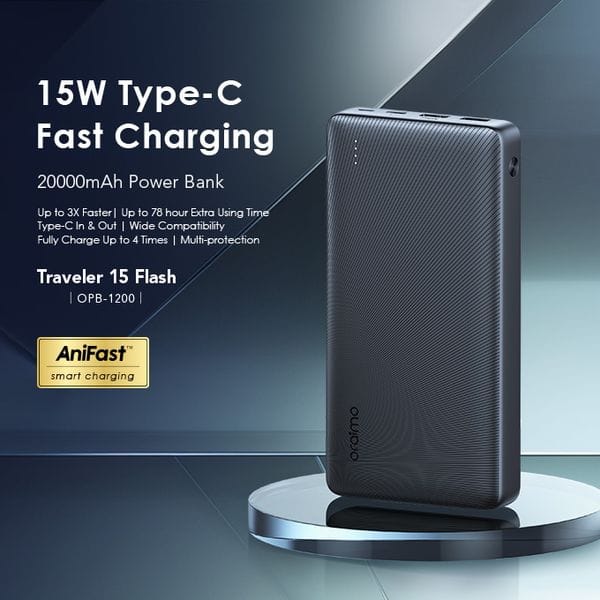 Oraimo Traveler 15 Flash 20000mAh 15W Power Bank's images