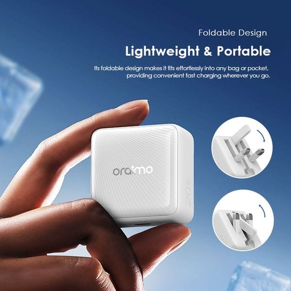 Praimo PowerCube 20 Chic 20W GaN Wall Charger Kit with Type-C to Type-C Cable's images
