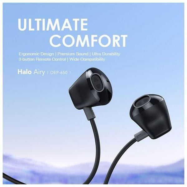 Oraimo Halo Airy Type-C Half In-ear Wired Headphones's images