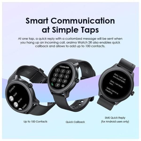 Oraimo Watch 2R 1.39" TFT IP68 Smart Watch's images