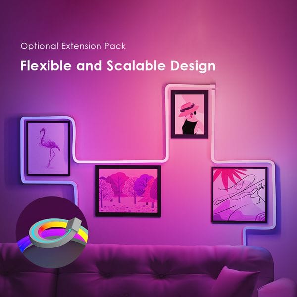 Oraimo SmartStripLights 2M Colorful Smart Strip Lights's images