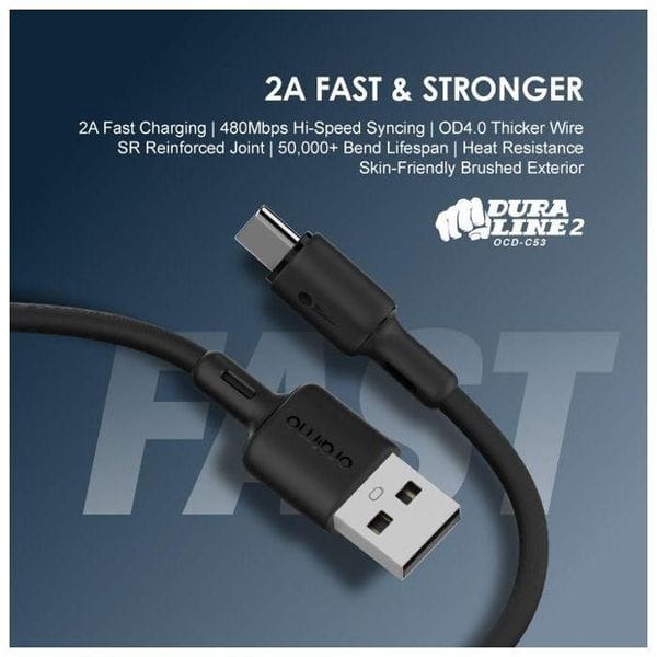 Oraimo Duraline 2 Type-C 1M 2A Cable's images