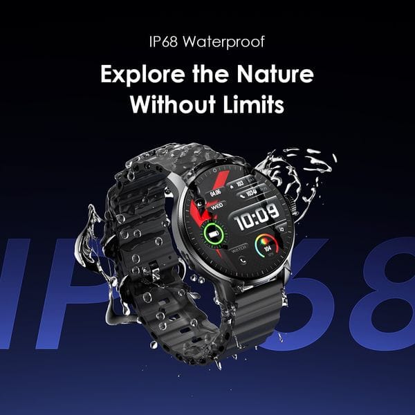 Oraimo Watch 5R Pro 1.43" AMOLED 2.5D Floating Interface IP68 Smart Watch's images