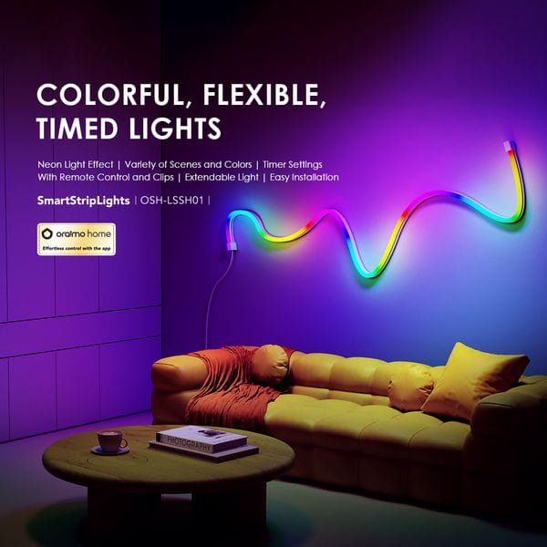 Oraimo SmartStripLights 2M Colorful Smart Strip Lights's images