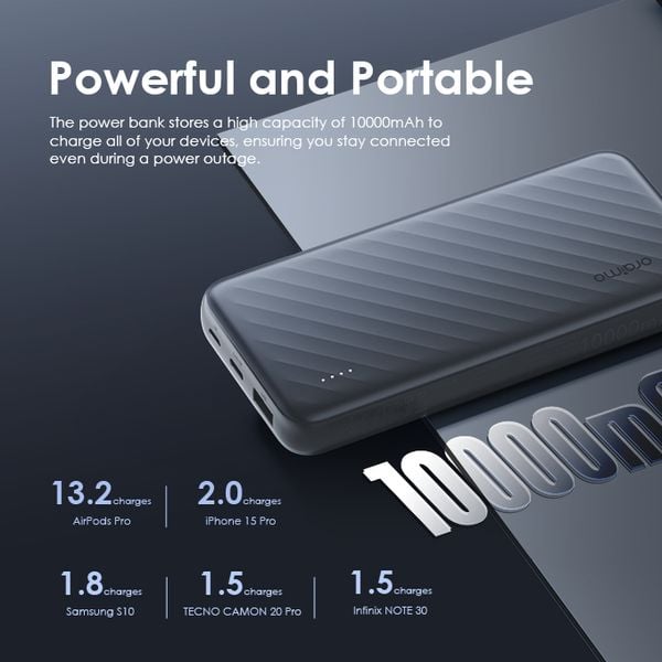 Oraimo Slice Link Pro 10000mAh 22.5W Power Bank's images