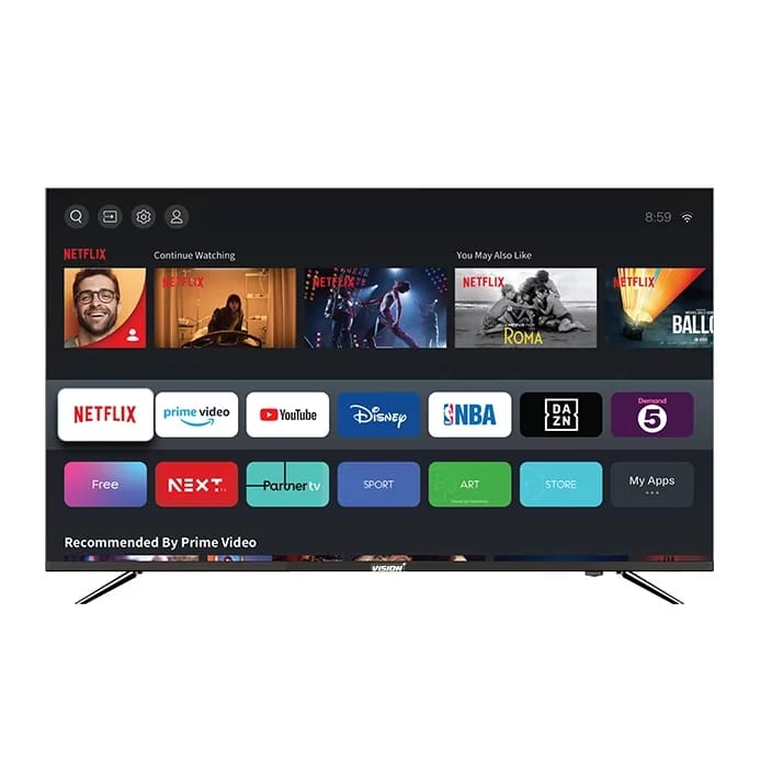 Vision Plus 75″ 4K V+ OS Smart TV's images