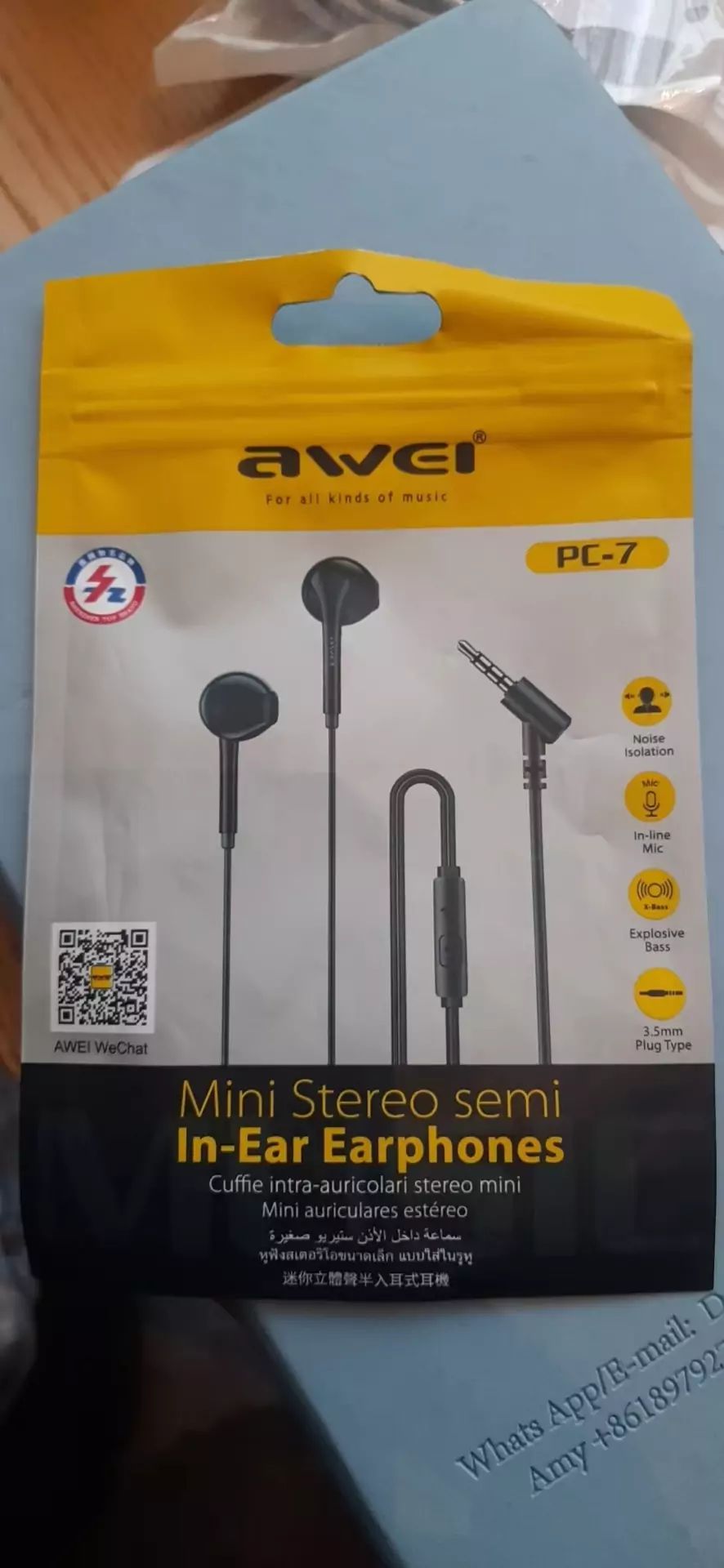 Vision Plus Sterio In-Ear Earphones (Extra Comfort)'s images