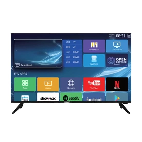 Vision Plus 32″ HD Frameless Android Smart TV